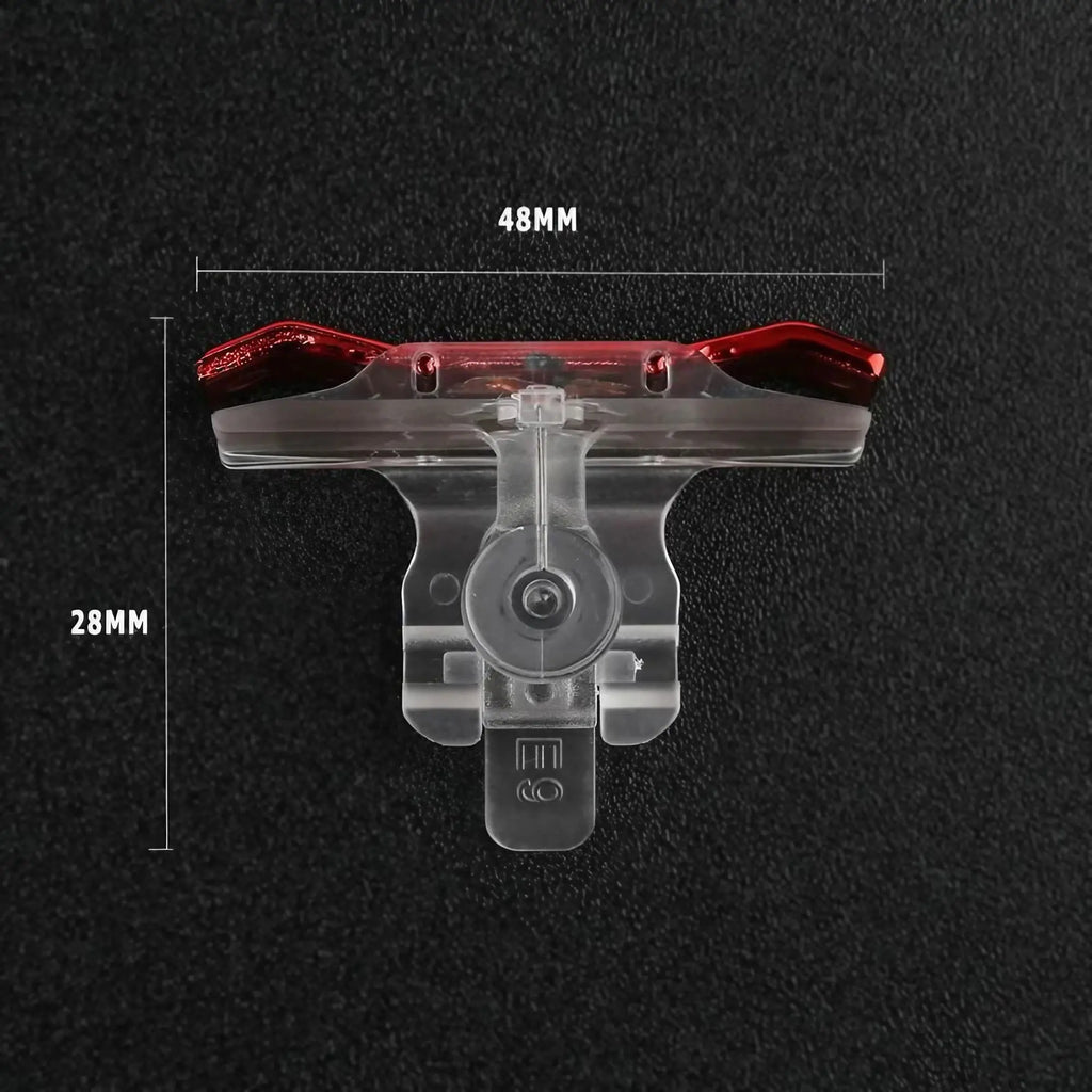 Mobile Game Controller Game Trigger for PUBG/Fortnite/Call of Duty,Shooter Sensitive Controller Joysticks Aim & Fire Trigger
