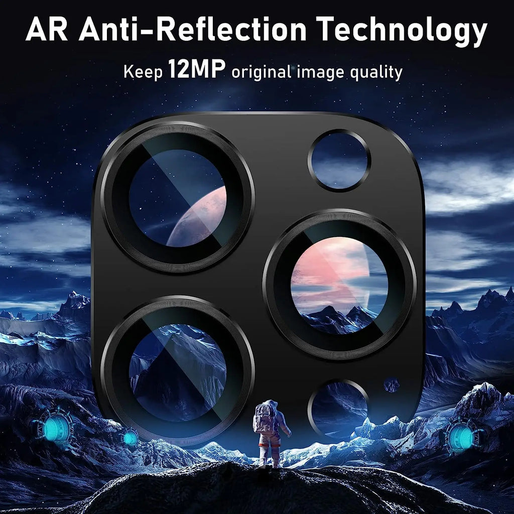 Camera Lens Protector Metal Ring Tempered Glass Cover For iPhone 14 Plus 13 Pro Max 12 11 iPhone14 14Pro Protection Accessories