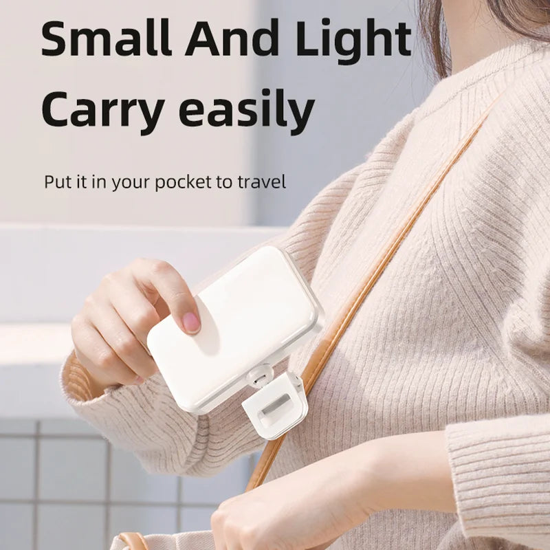 Pocket LED Selfie Light For IPhone IPad Mobile Phone Laptop Clip Flash Fill Video Photo Ringlight Photography Lamp