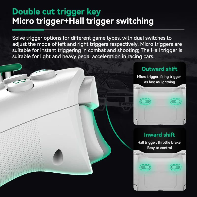 Remote control Handle Z03 Wireless Game Controller Wukong Black Myth Hall Joystick Double Cut Trigger for Switch/Android/iOS/PC