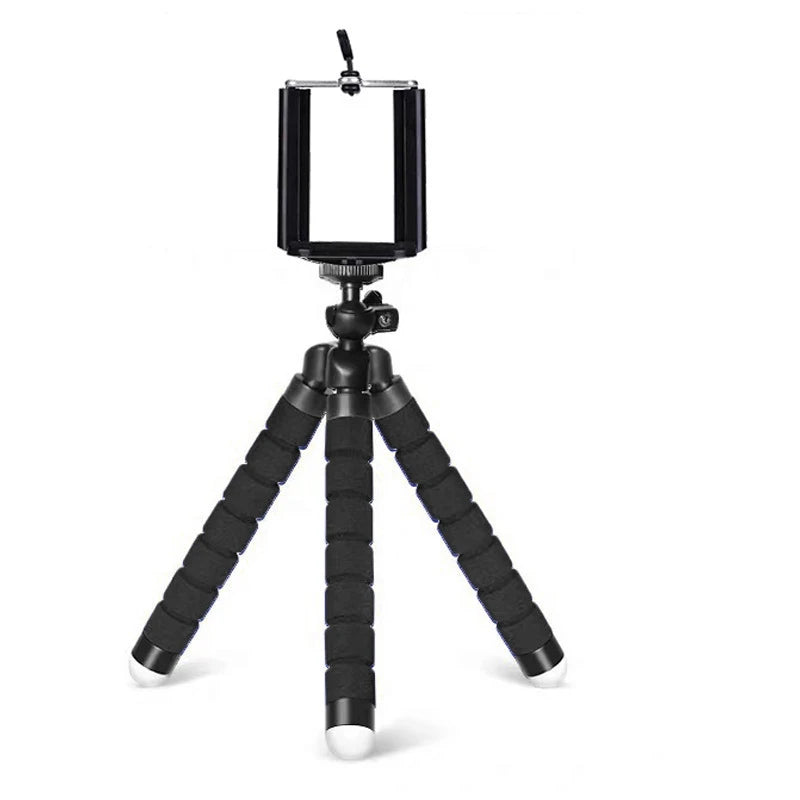Pro-Grade Phone Tripod with Detachable Grip: Waterproof Design & 180° Tilt for Adventure Travel & Time-Lapse‌ ‌