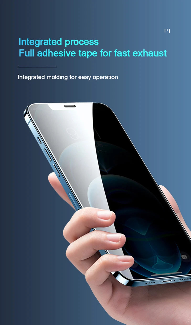 1-5Pcs Anti Spy Tempered Glass For iPhone 16 14 13 11 15Pro Max Mini 7 8 Plus Privacy Screen Protector for iPhone 15 X XR XS MAX