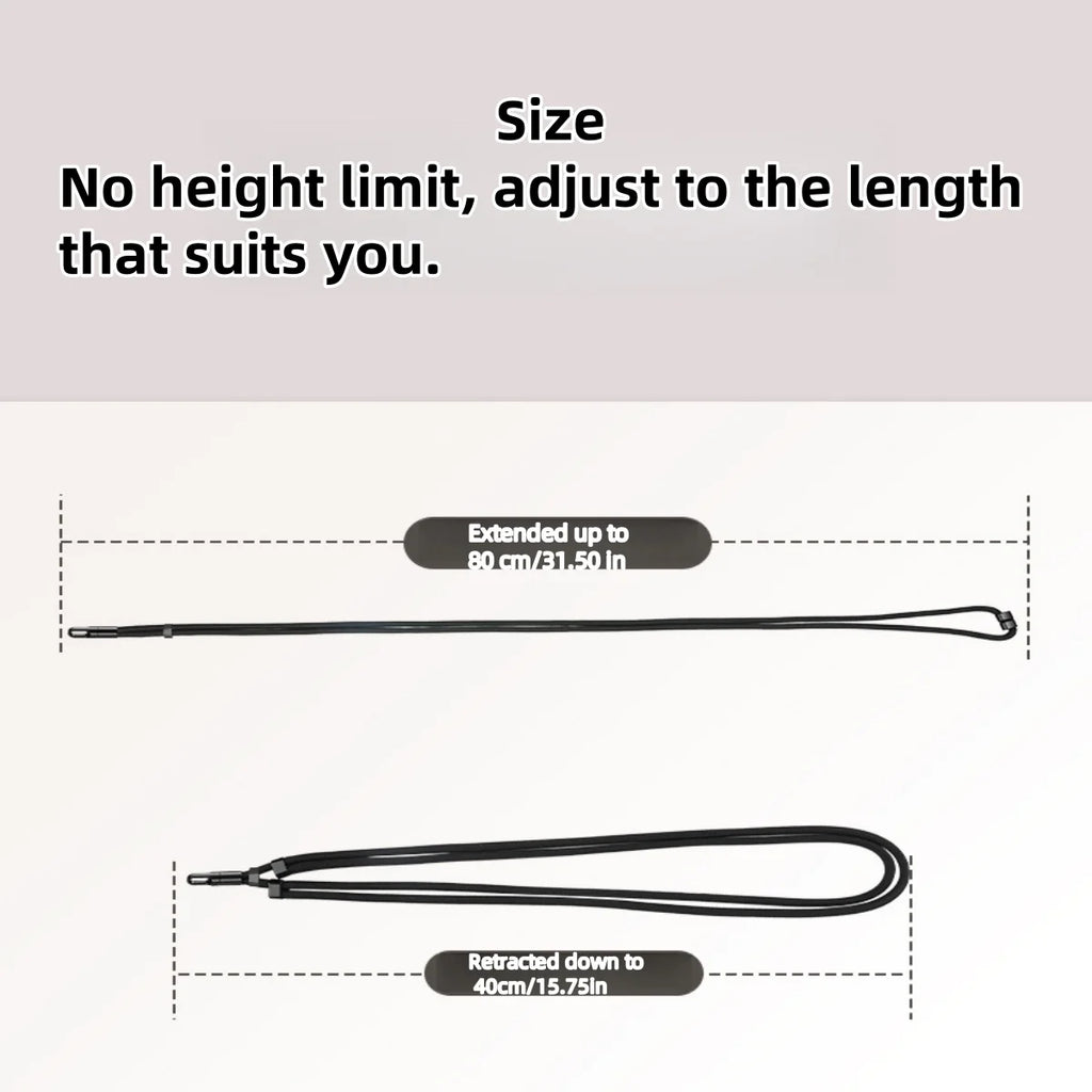 Adjustable Mobile Phone Strap Lanyard Crossbody Phone Lanyards Neck Rope with Patch for iPhone Cell Phone Hanging Cord Strap