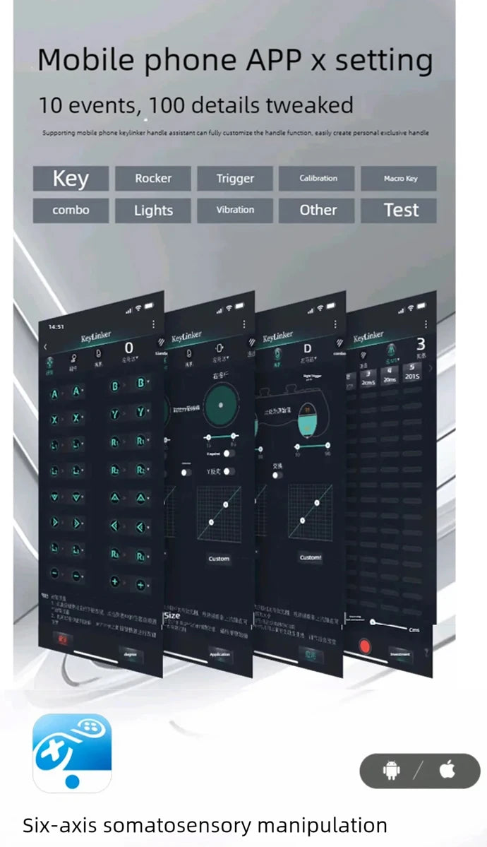 Machenike G5 Pro Max Gamepad Gaming Controller Tri-Mode Fps Wireless Game Pad Elite Hall Trigger Joystick For Switch Pc Steam