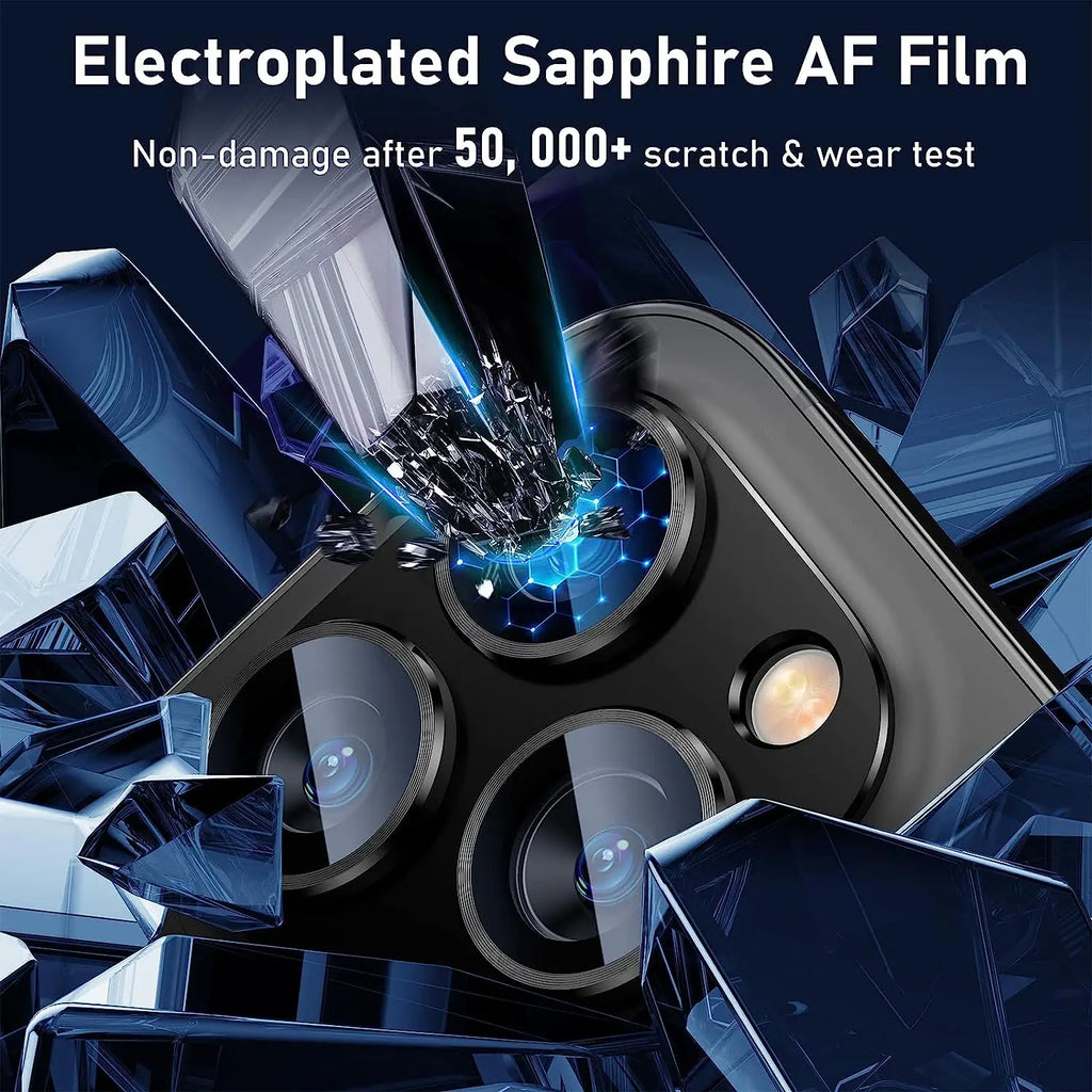 Camera Lens Protector Metal Ring Tempered Glass Cover For iPhone 14 Plus 13 Pro Max 12 11 iPhone14 14Pro Protection Accessories