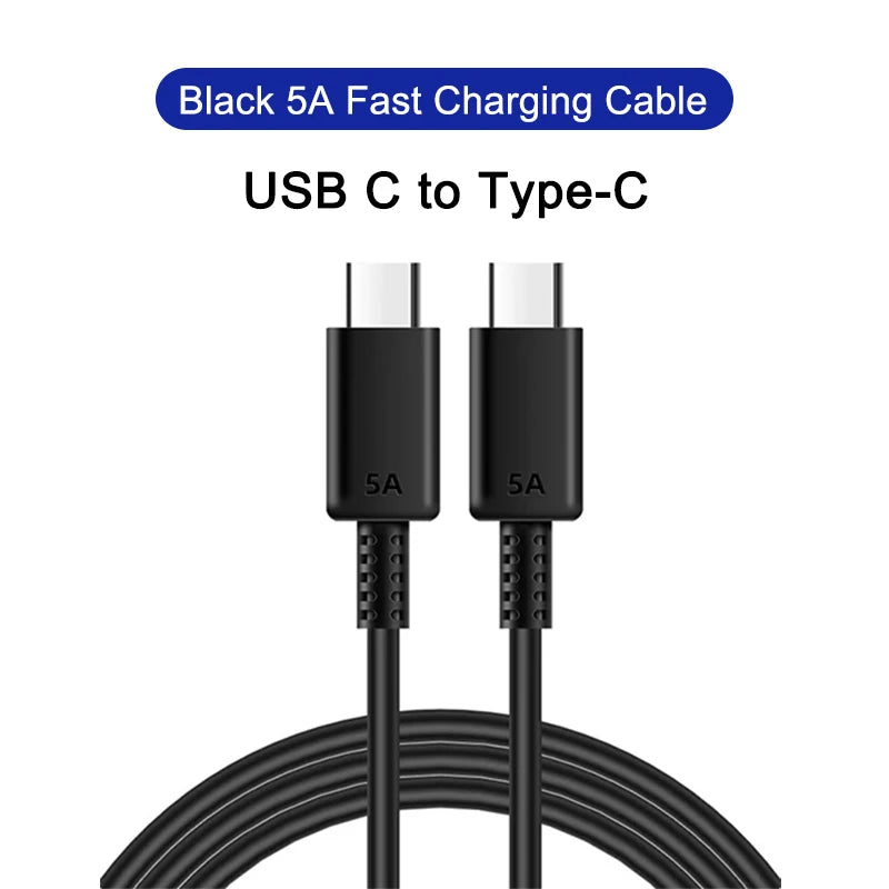 45W PD USB C Fast Charging Cable For Samsung Galaxy S24 S21 S22 S23 Ultra Plus A53 A54 Type C Charge Cable For Samsung Data Line
