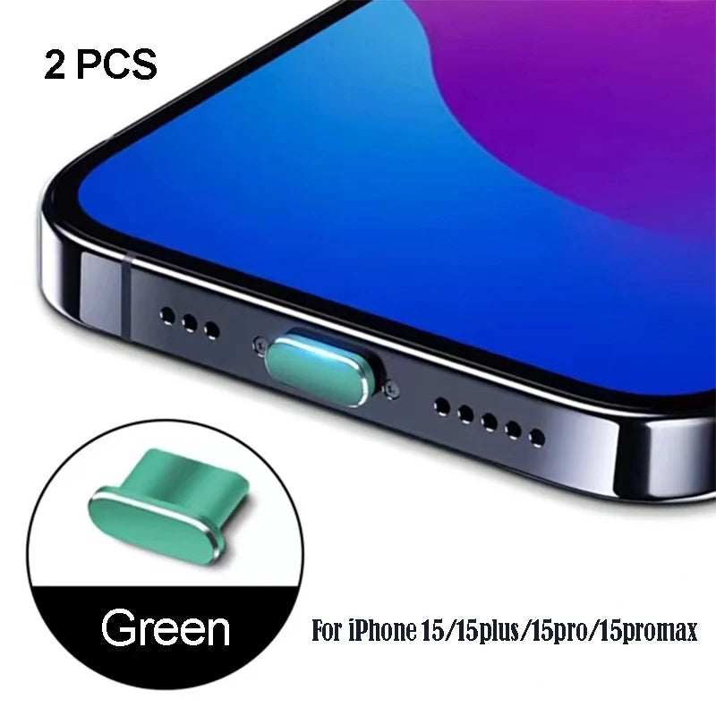 iPhone15 Pro Max Accessories iPhone Dust Plug For Mobile Phone Accessories Dust Cap For Mobile Usb Dust Plug Usb A iPhone15 Plus