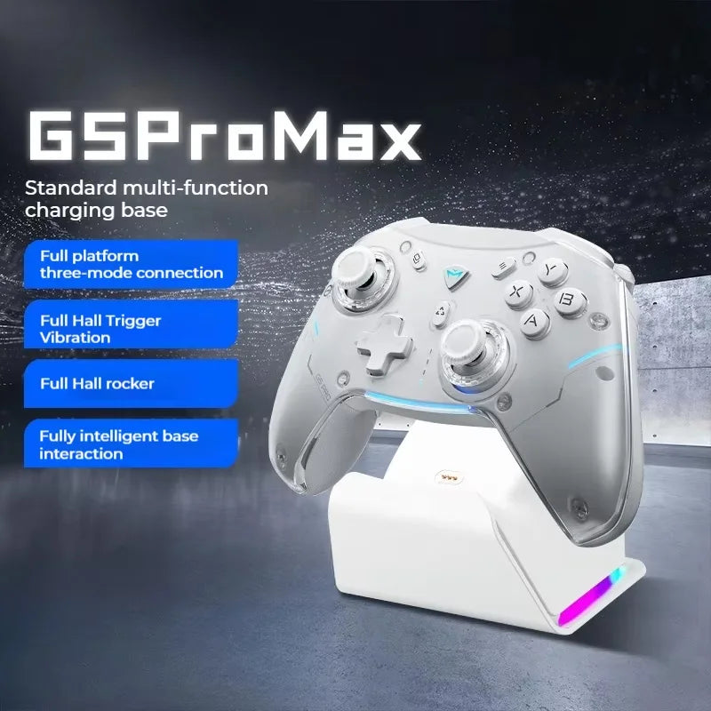 Machenike G5 Pro Max Gamepad Gaming Controller Tri-Mode Fps Wireless Game Pad Elite Hall Trigger Joystick For Switch Pc Steam