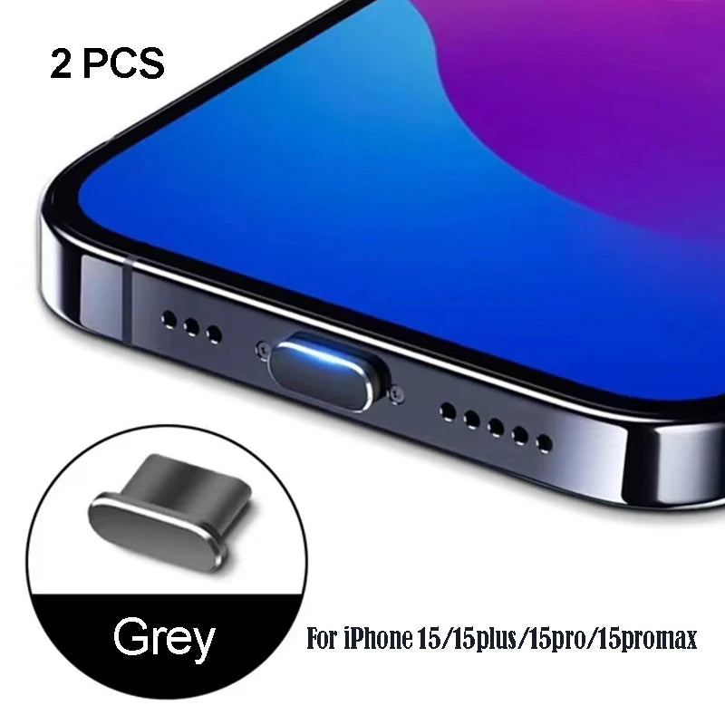 iPhone15 Pro Max Accessories iPhone Dust Plug For Mobile Phone Accessories Dust Cap For Mobile Usb Dust Plug Usb A iPhone15 Plus