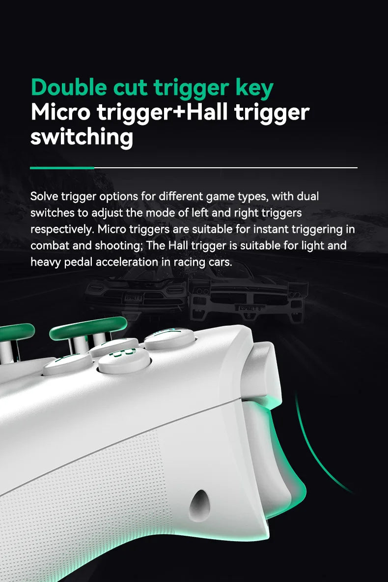 Remote control Handle Z03 Wireless Game Controller Wukong Black Myth Hall Joystick Double Cut Trigger for Switch/Android/iOS/PC