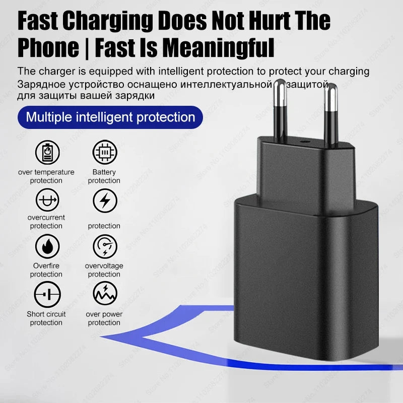 45W PD USB C Fast Charging Cable For Samsung Galaxy S24 S21 S22 S23 Ultra Plus A53 A54 Type C Charge Cable For Samsung Data Line