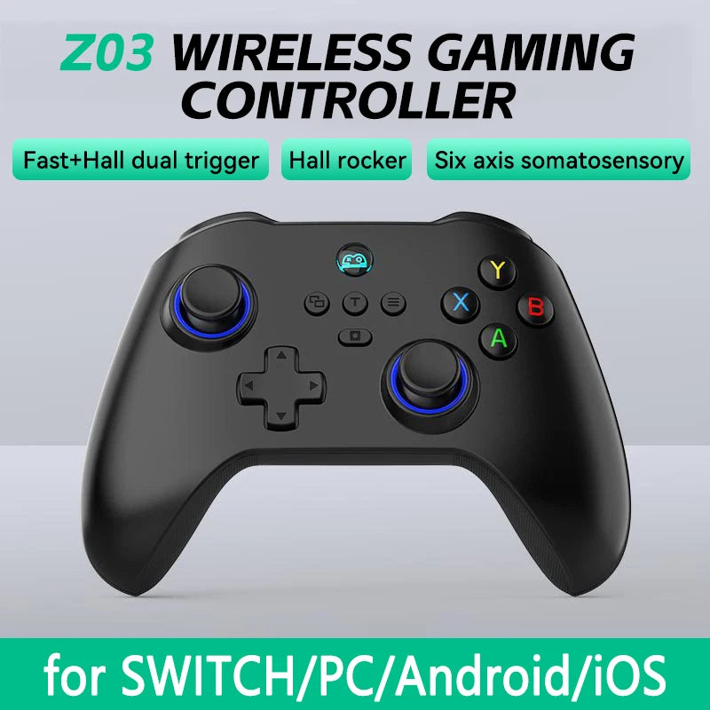 Remote control Handle Z03 Wireless Game Controller Wukong Black Myth Hall Joystick Double Cut Trigger for Switch/Android/iOS/PC