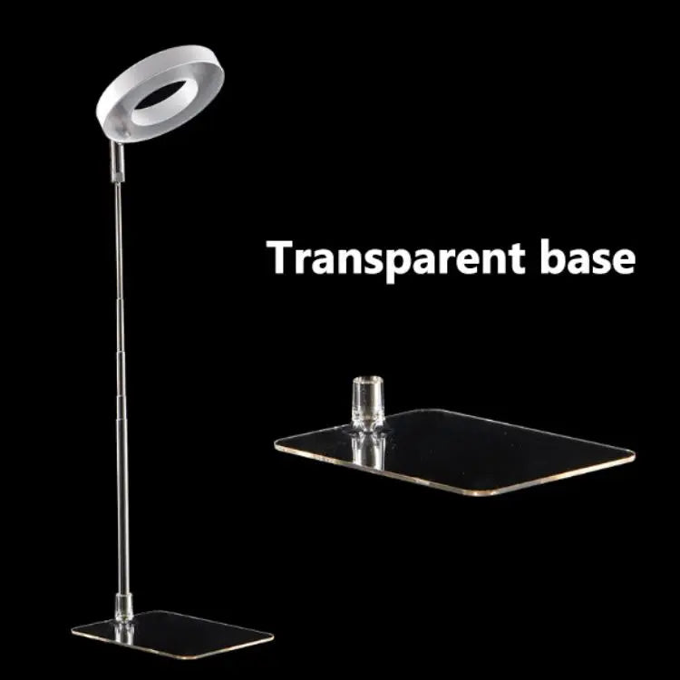 LED Indoor Angel Ring Plant Growth Light 2/4/8H On/Off Timer USB 5V Retractable Height Full Spectrum Simulated Sunlight Plant