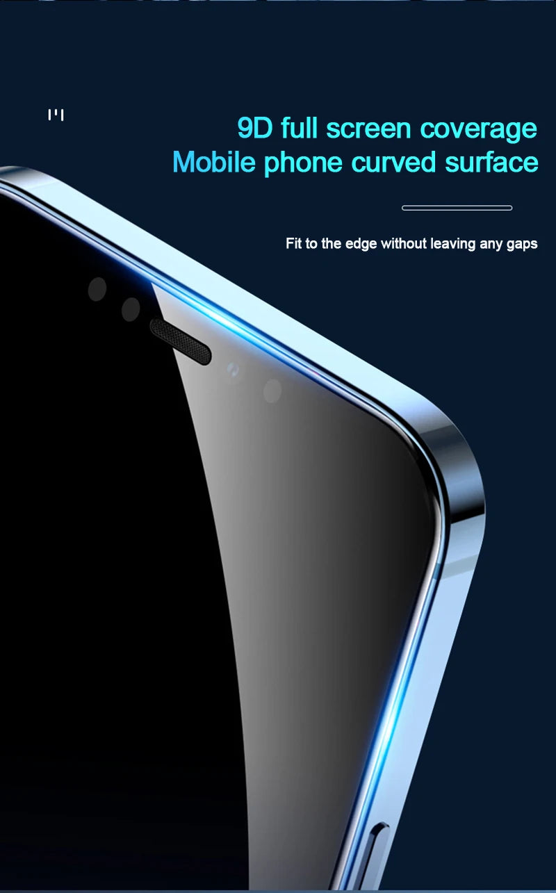 1-5Pcs Anti Spy Tempered Glass For iPhone 16 14 13 11 15Pro Max Mini 7 8 Plus Privacy Screen Protector for iPhone 15 X XR XS MAX