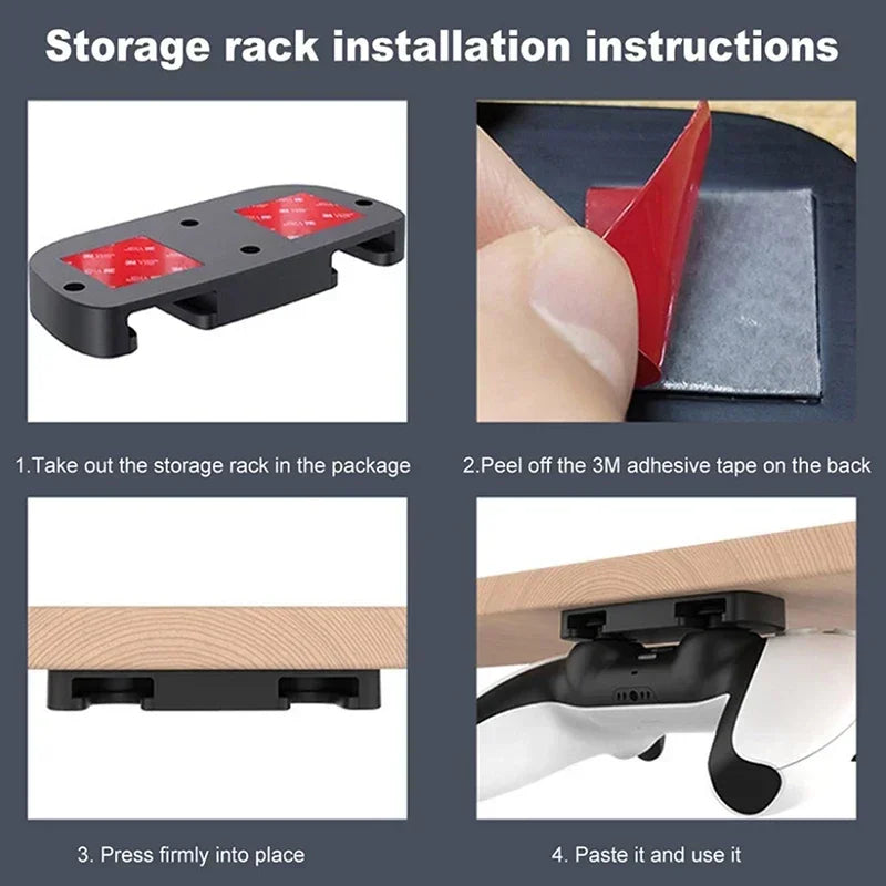 For PS5/PS4 Controller Hanger Hanging Hanger Bracket 1Pcs Storage Stand Gamepad Hook Holder Game Accessories ABS Storage Rack