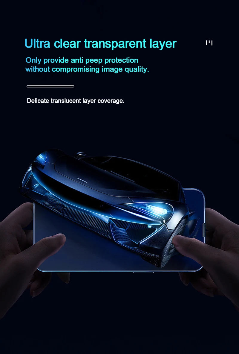 1-5Pcs Anti Spy Tempered Glass For iPhone 16 14 13 11 15Pro Max Mini 7 8 Plus Privacy Screen Protector for iPhone 15 X XR XS MAX