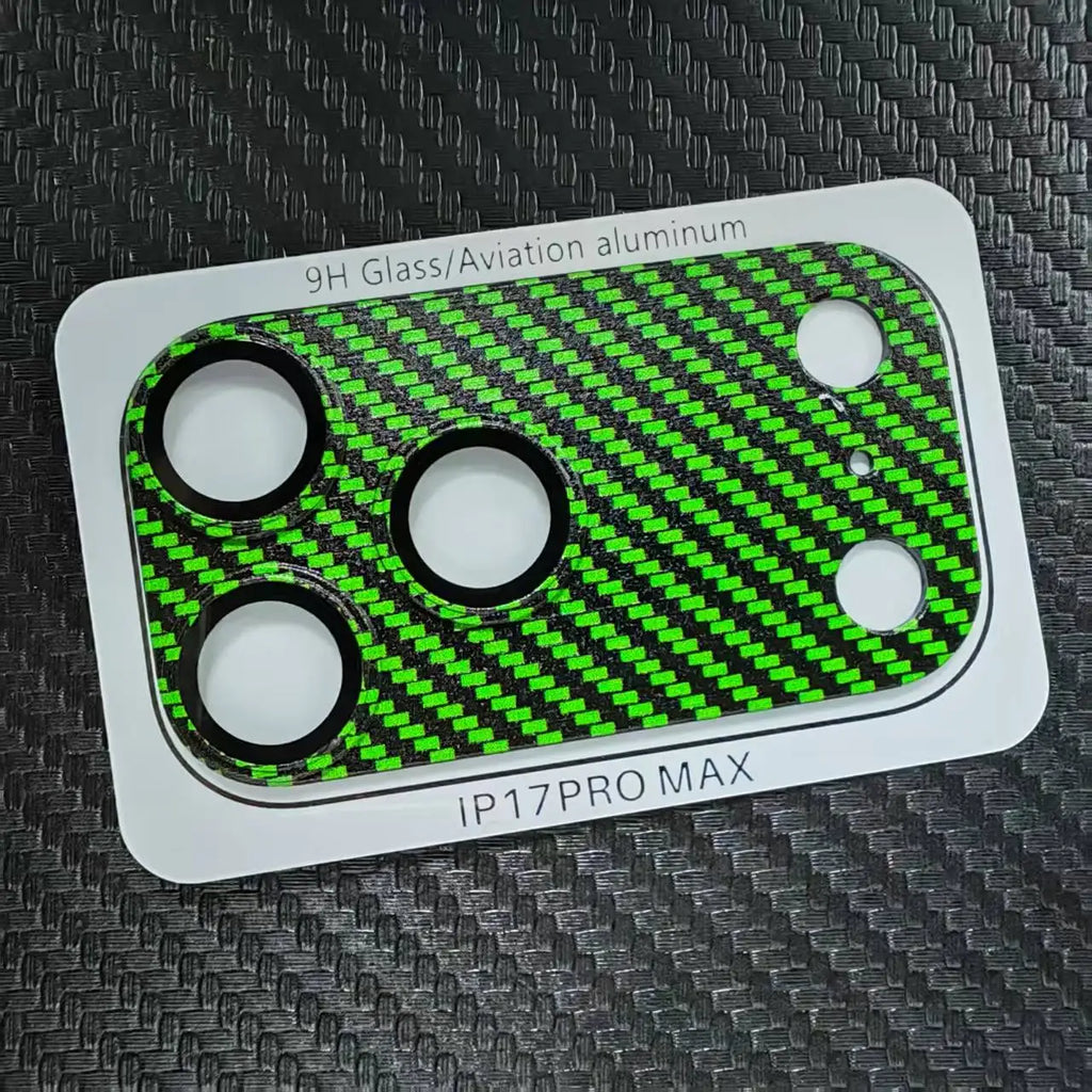 Carbon Fiber Kevlar Full Camera Lens Protector Glass Cover for IPhone 17 Air 17 Pro Max High Quality Phone Lens Accessories Case