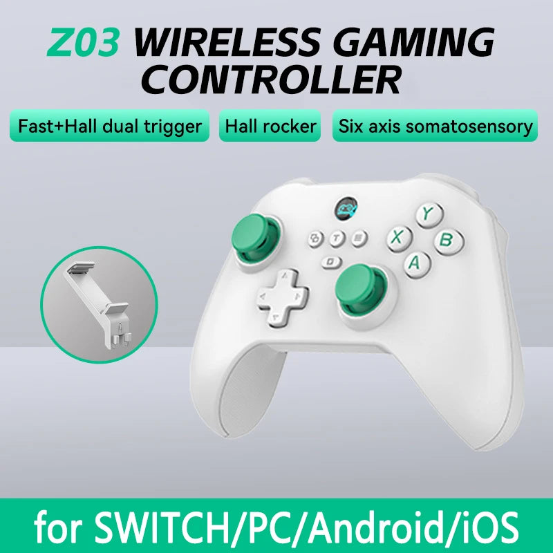 Remote control Handle Z03 Wireless Game Controller Wukong Black Myth Hall Joystick Double Cut Trigger for Switch/Android/iOS/PC