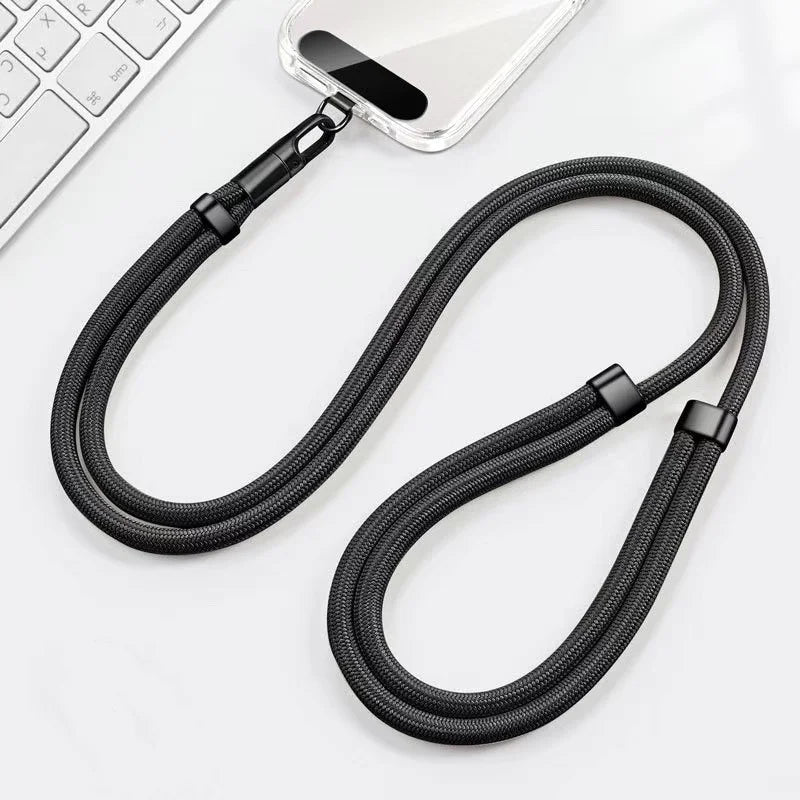 Adjustable Mobile Phone Strap Lanyard Crossbody Phone Lanyards Neck Rope with Patch for iPhone Cell Phone Hanging Cord Strap