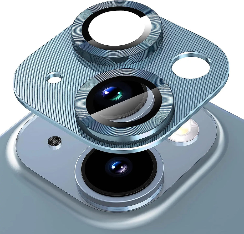 Camera Lens Protector Metal Ring Tempered Glass Cover For iPhone 14 Plus 13 Pro Max 12 11 iPhone14 14Pro Protection Accessories