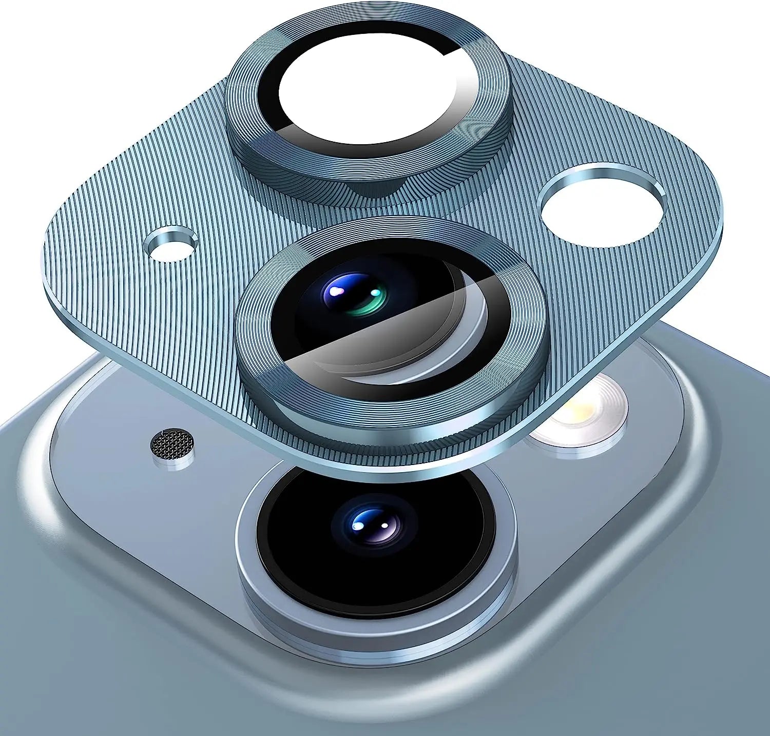 Camera Lens Protector Metal Ring Tempered Glass Cover For iPhone 14 Plus 13 Pro Max 12 11 iPhone14 14Pro Protection Accessories