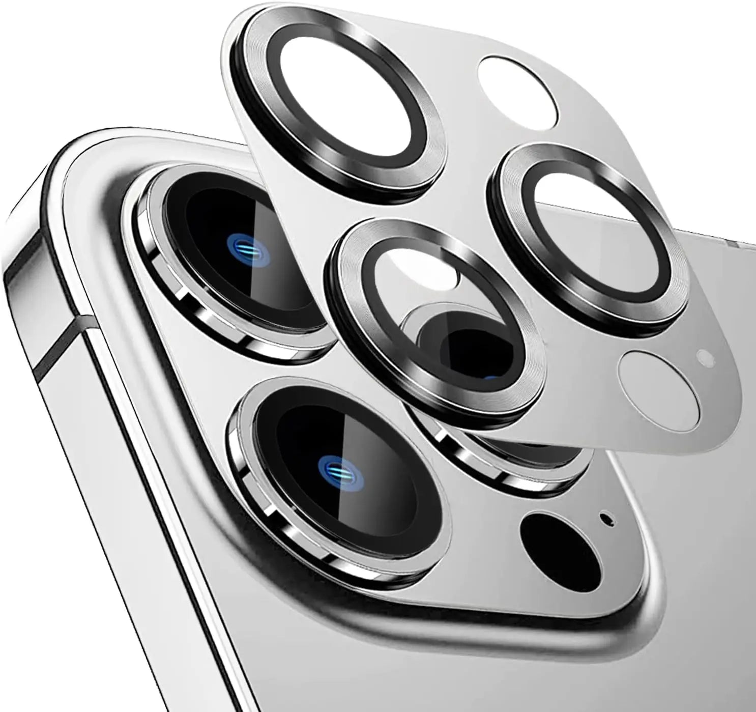 Camera Lens Protector Metal Ring Tempered Glass Cover For iPhone 14 Plus 13 Pro Max 12 11 iPhone14 14Pro Protection Accessories