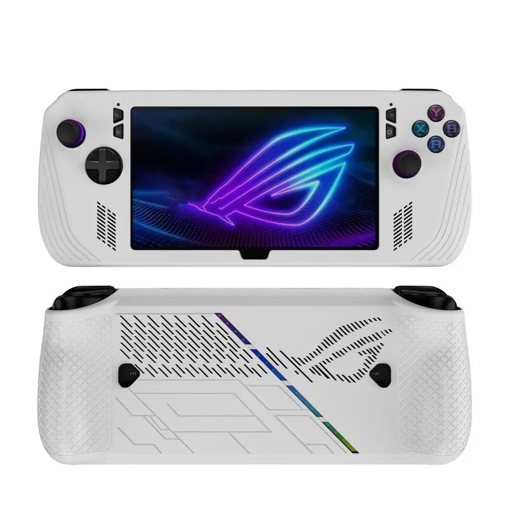 For ASUS ROG Ally X 2024 New Gaming Handhelds Protective Case Silicone Game Console Cover Anti Slip Soft Host Shell Accessories